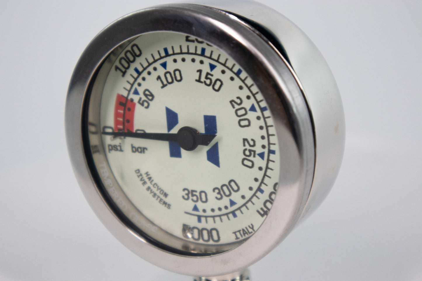 Halcyon Master Submersible pressure gauge (Dual face PSI/BAR) 63mm - 2
