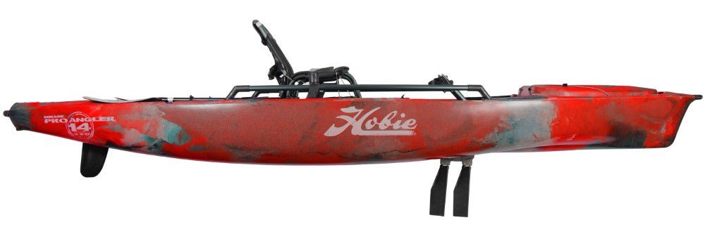 Hobie Pro Angler 14 With 360 XR Drive Kayak - Campfire Red Camo - 7