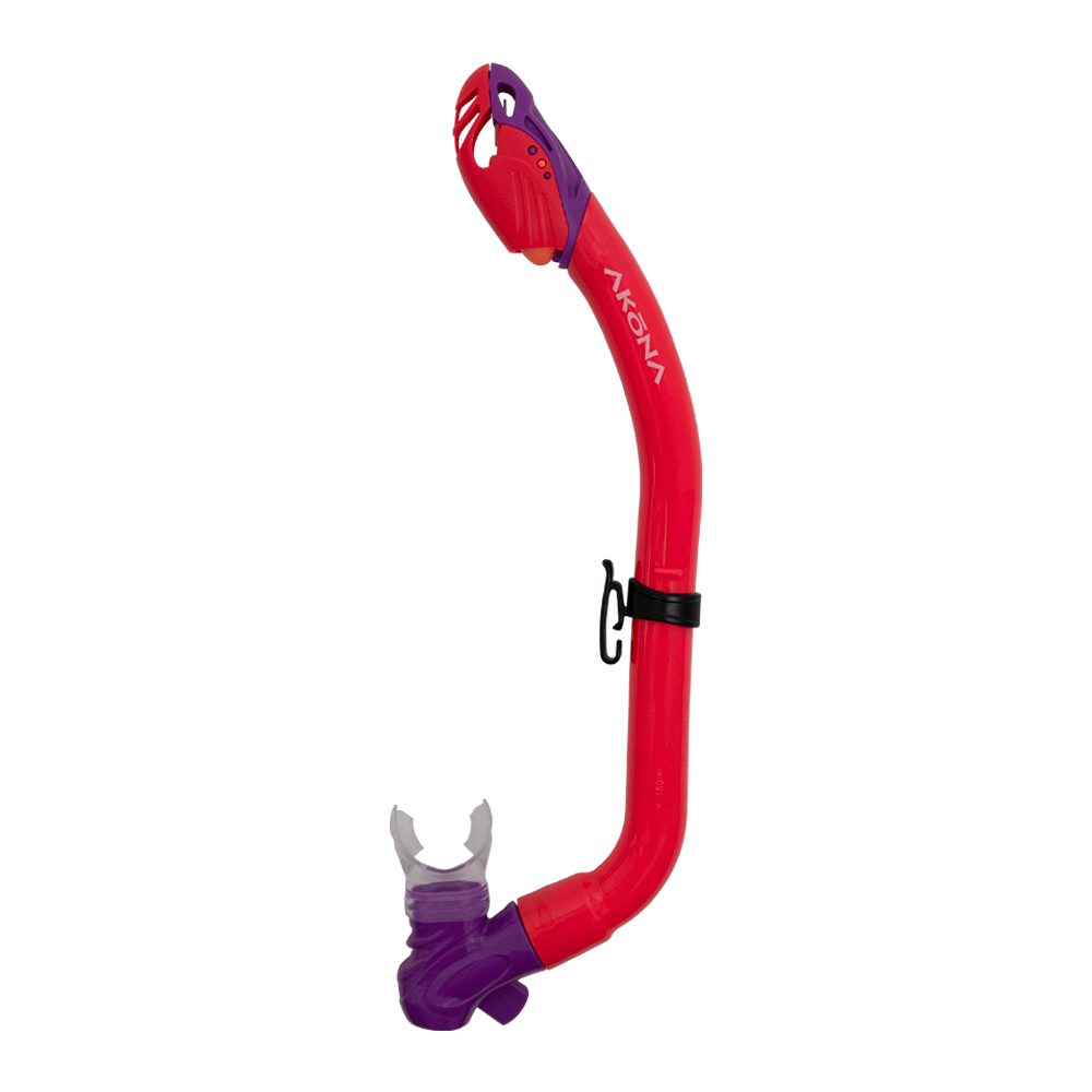 Akona Maui Jr Dry Snorkel - Pink/Purple - 7