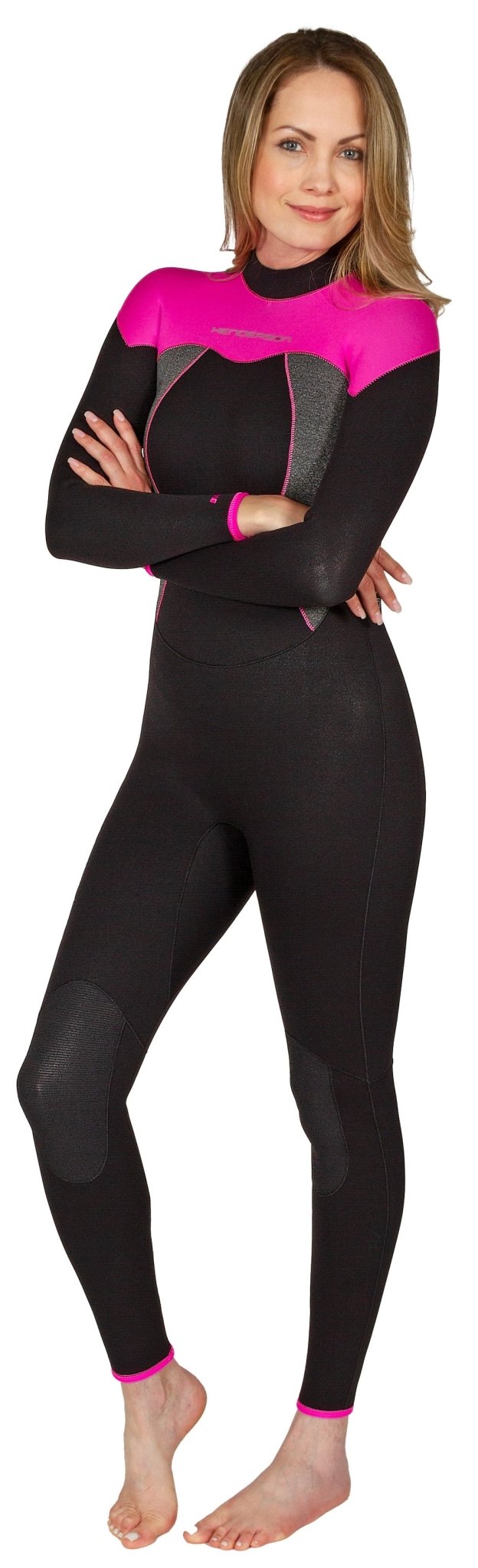 Henderson 5mm Womens Thermoprene Pro Wetsuit - Rosette Heather - 9