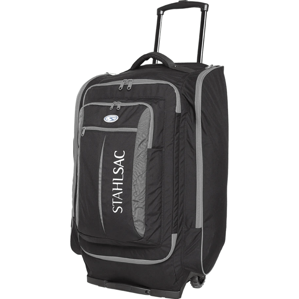 Stahlsac Caicos Cargo Pack Roller Bag - Grey - Black - 2