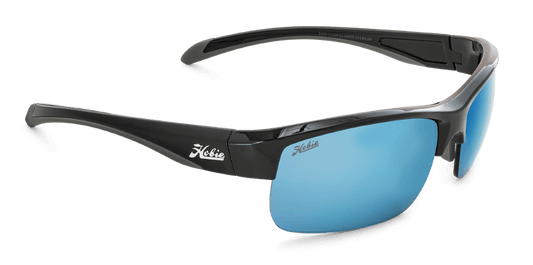 Hobie Eyewear Eddy Float Satin Black / Grey Frame With Polarized Cobalt Lens - 1