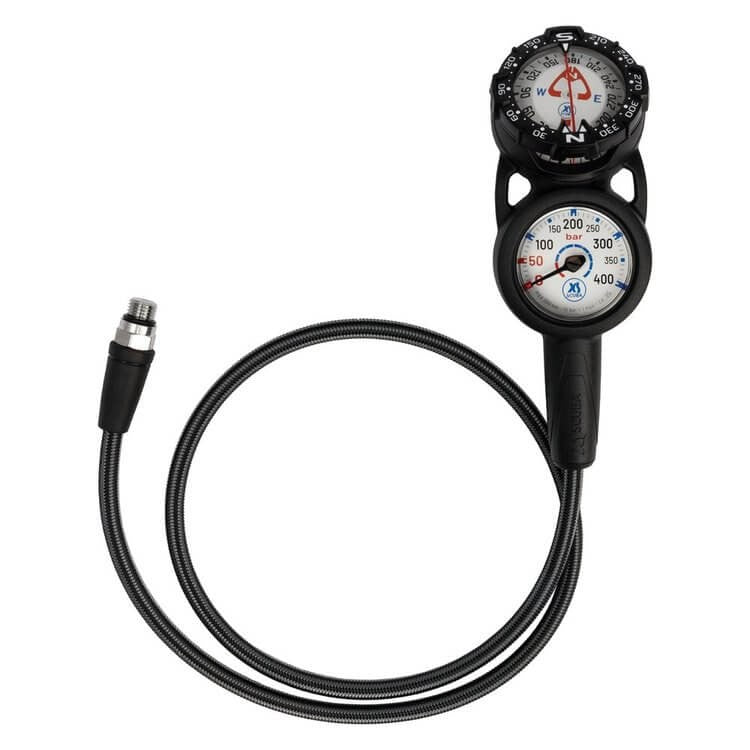 XS Scuba QuikVu Pressure Compass Gauge Console - Imperial - 4