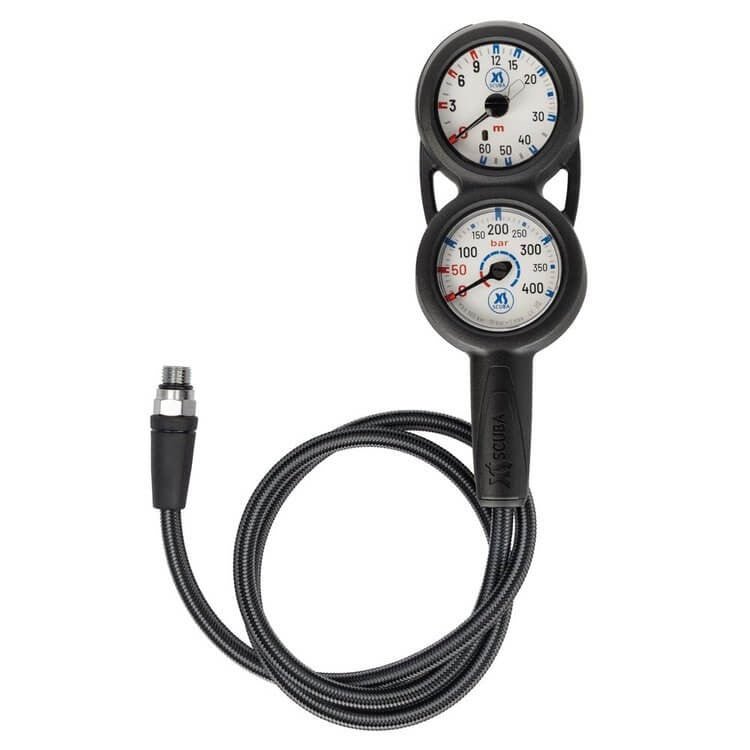 XS Scuba QuikVu Triple Gauge Console - Imperial - 5