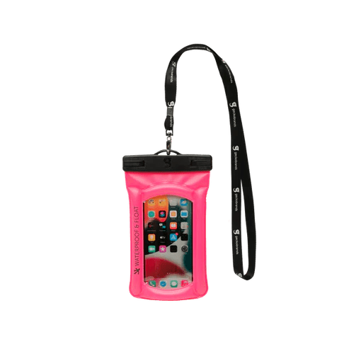Gecko Waterproof Float Phone Dry Bag - Pink - 3