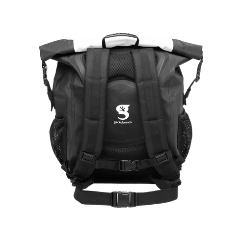Gecko Paddler 30L Waterproof Backpack - Royal Blue / Neon Green - 4