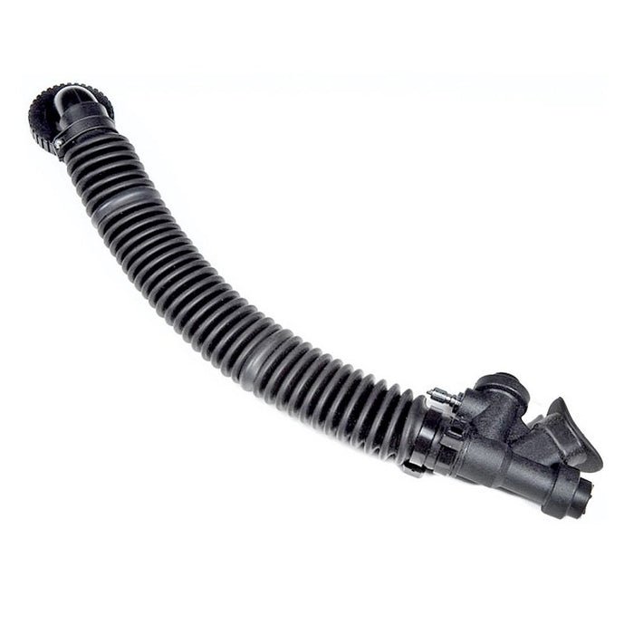 Halcyon 12in. (305 mm) corrugated BC inflator hose with elbow gaskets - 1