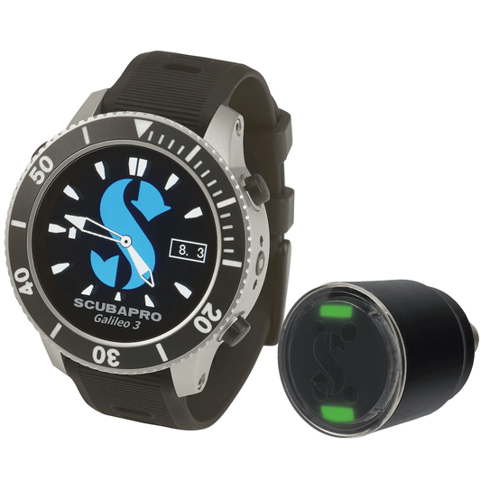 Scubapro Galileo 3 G3 Wrist Watch Color Dive Computer - With Smart+ Pro Transmitter - 1