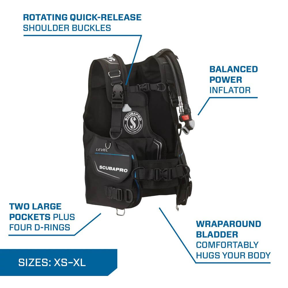 Scubapro Level BCD w/Balanced Inflator - XS - 3