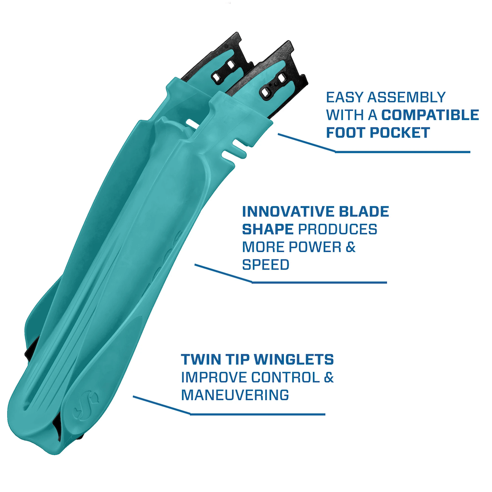 Scubapro Supernova Modular Blade - Turquoise - 11