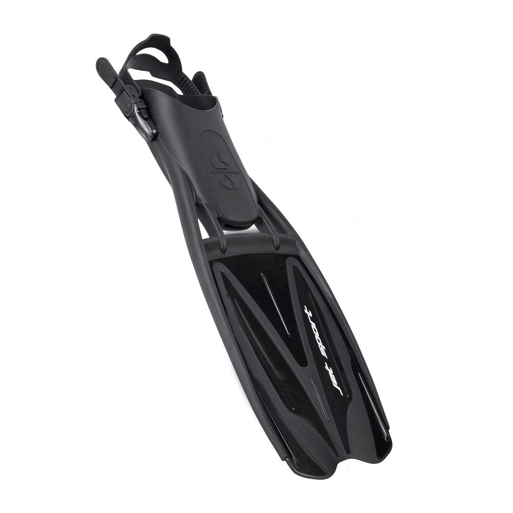 Scubapro Jet Sport Open Heel Diving Fin - Black - 6