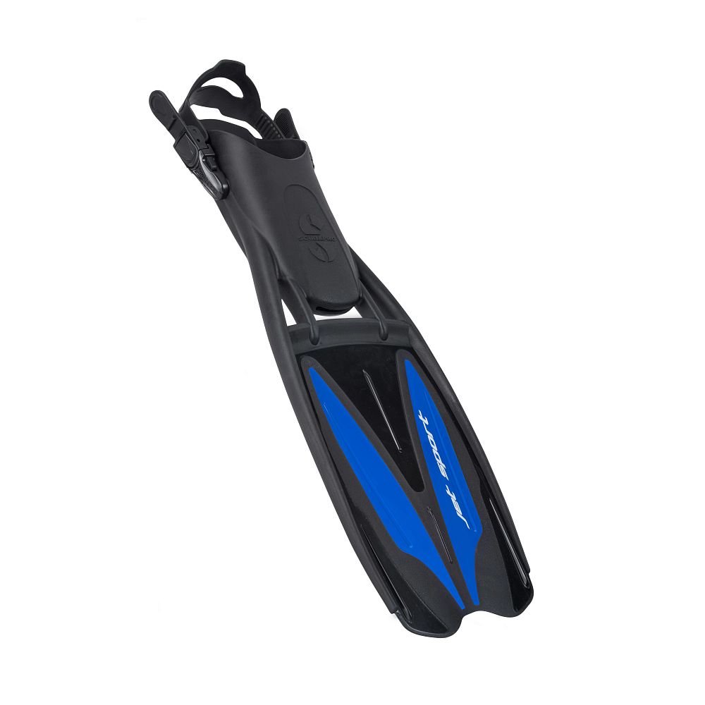 Scubapro Jet Sport Open Heel Diving Fin - Blue - 7
