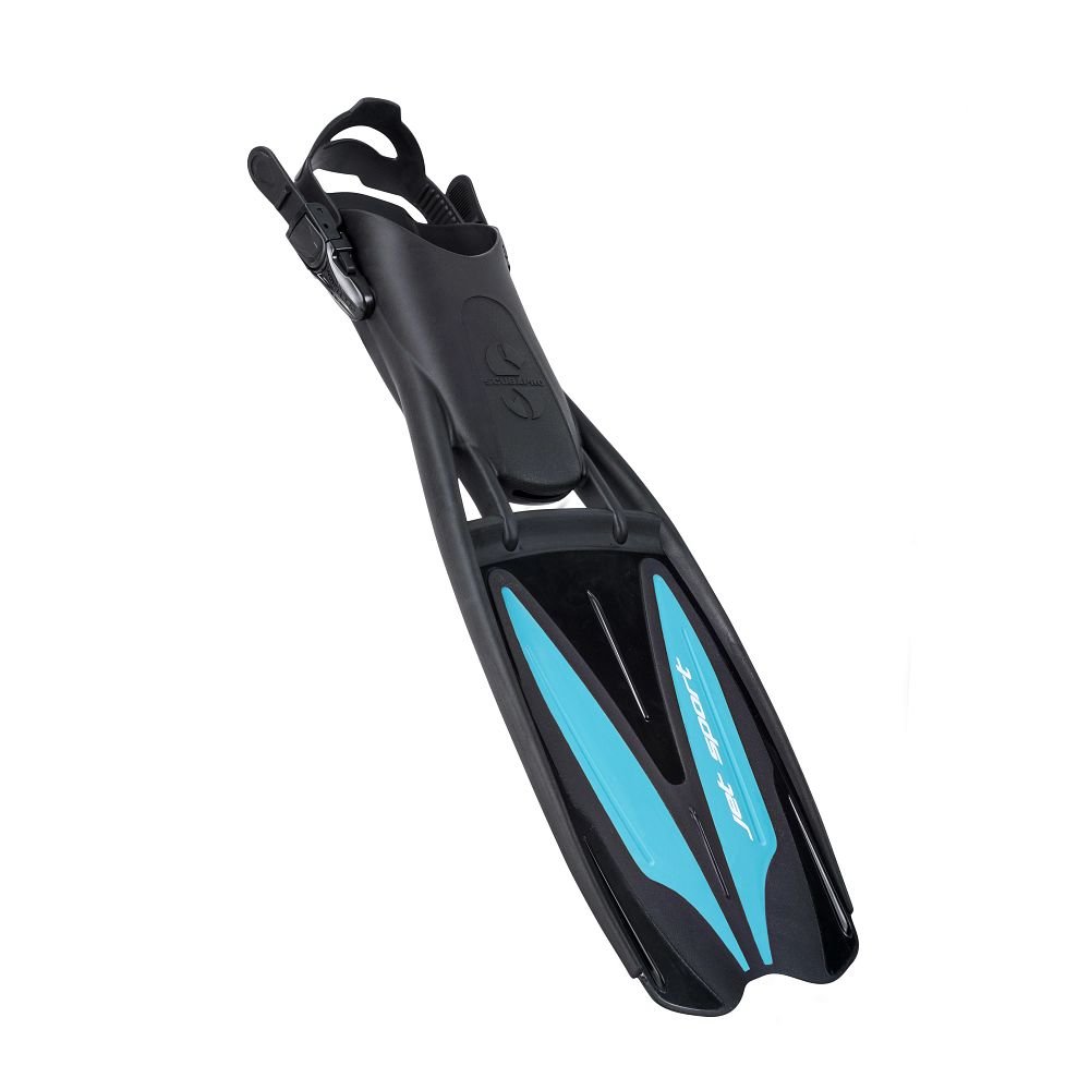 Scubapro Jet Sport Open Heel Diving Fin - Turqoise - 5