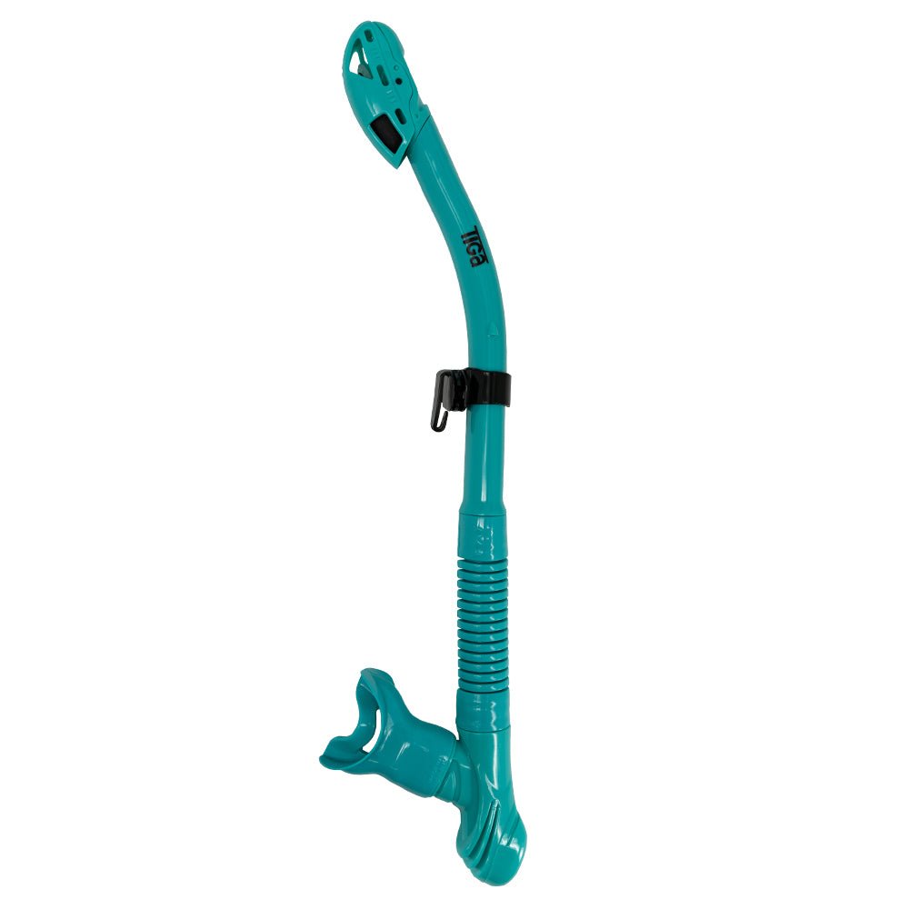 Sherwood Tiga Dry Snorkel - Tiffany Silicone - 11