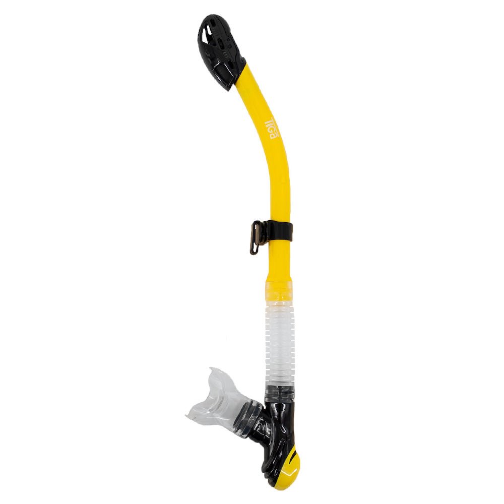 Sherwood Tiga Dry Snorkel - Lemon Yellow - 9