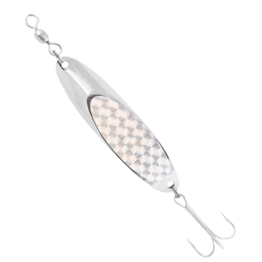 Tsunami Shockwave Lure Chrome W/ Silver Prizm - 1/2 OZ - 1