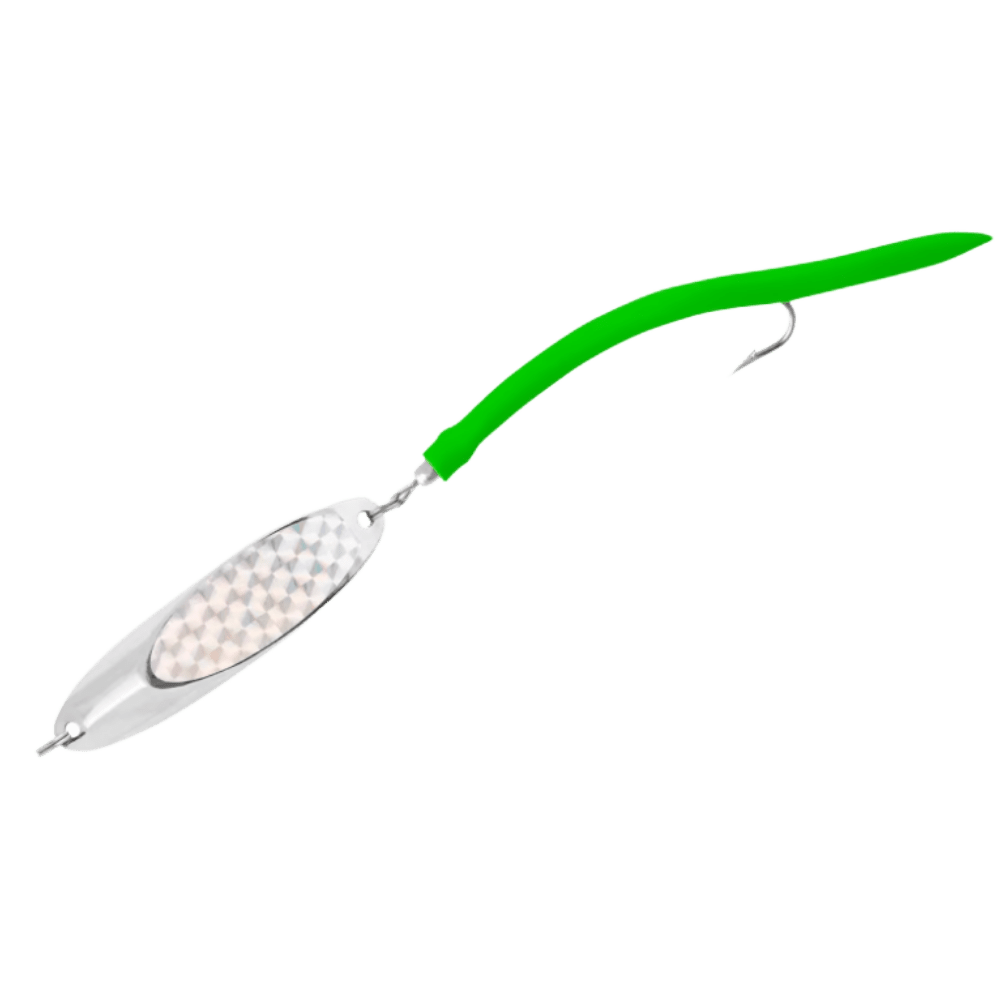 Tsunami Shockwave Lure With Green/Silver Prizm - 3 oz - 1