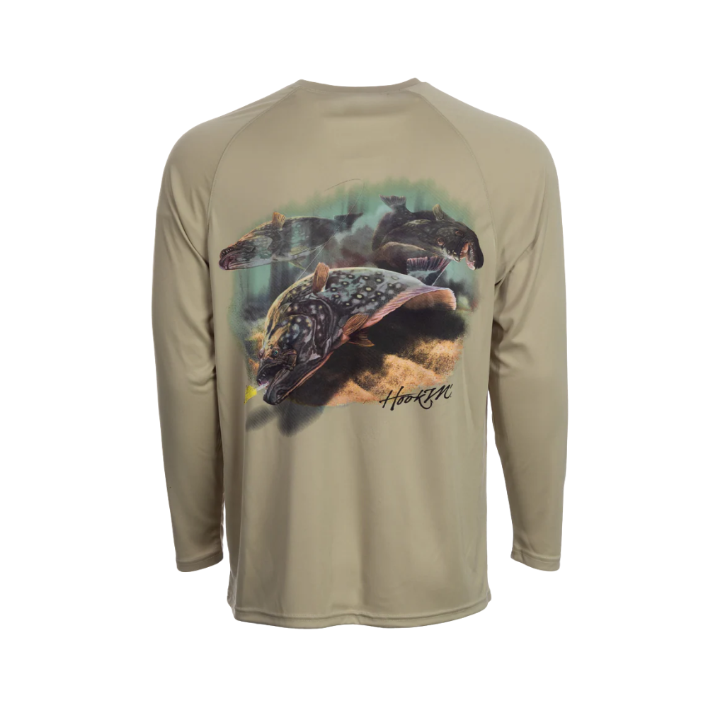 Bimini Bay Hook M' Graphic Tee - Sand - Fluke