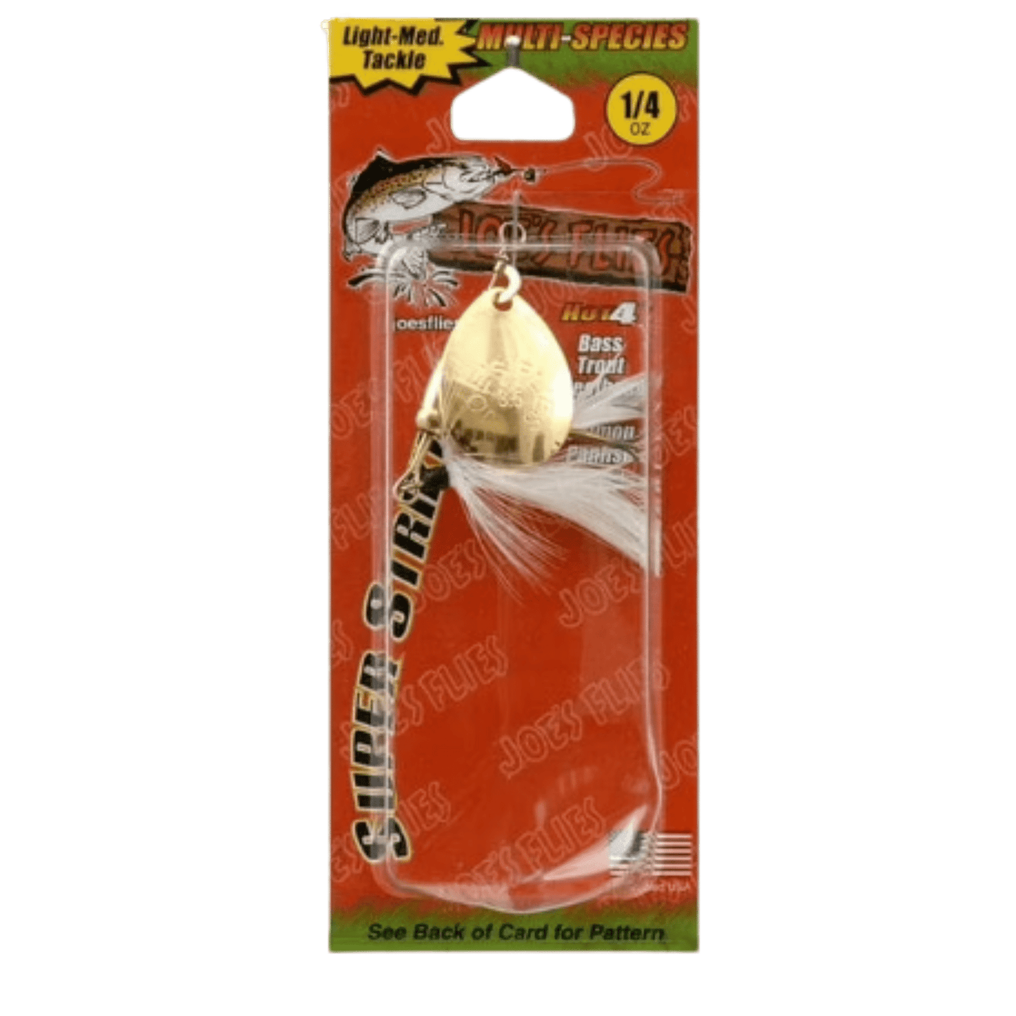 Joe Flies Lures - WHITE MILLER - 3