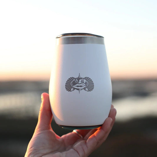 Toadfish Non - Tipping 10oz Wine Tumbler - White - 1