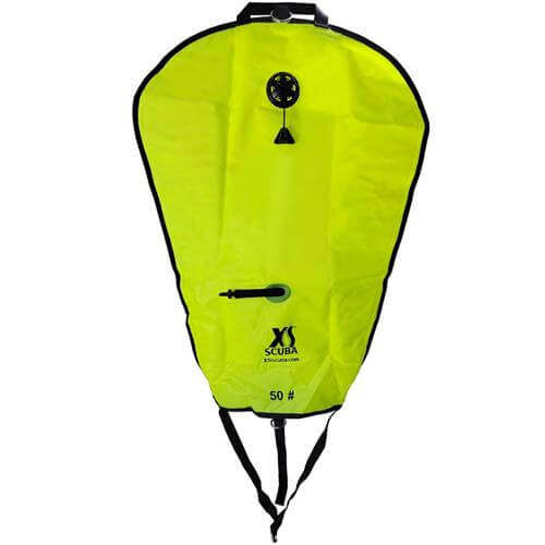 XS Scuba Deluxe 50 LB Lift Bag - Yellow - 1