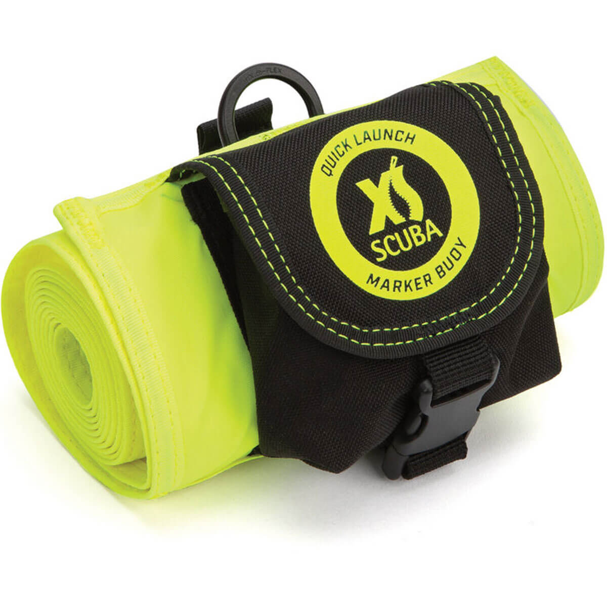 XS Scuba Quick Launch Marker Buoy - Yellow - 4