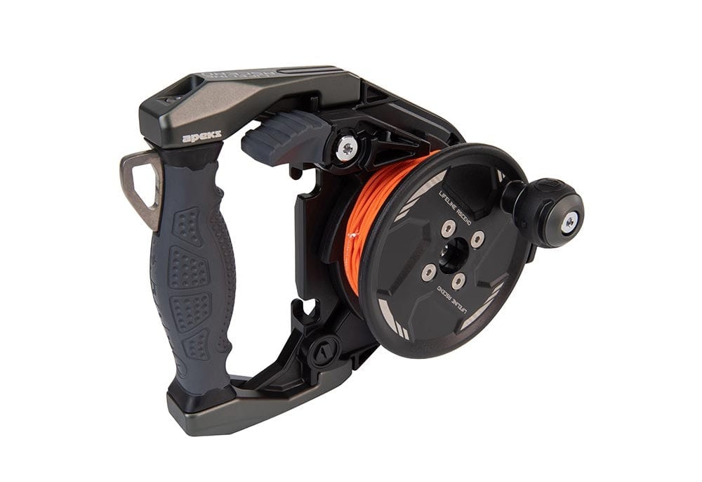 Apeks 120m Guide Reel - Grey - 11