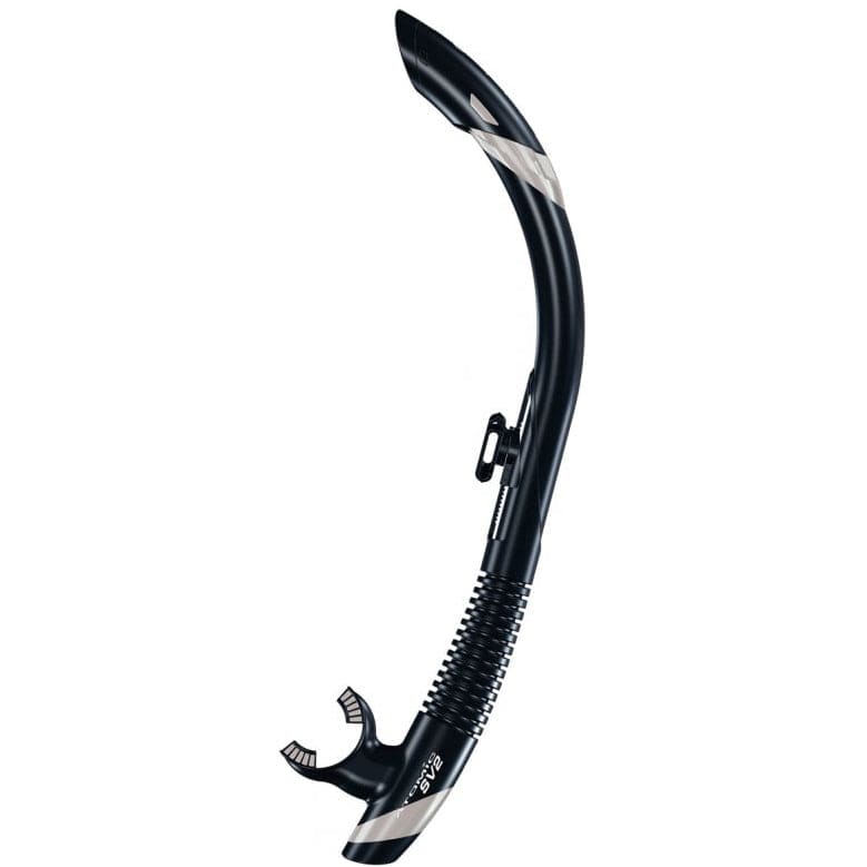 Atomic Aquatics SV2 Snorkel - Black/Silver - 5