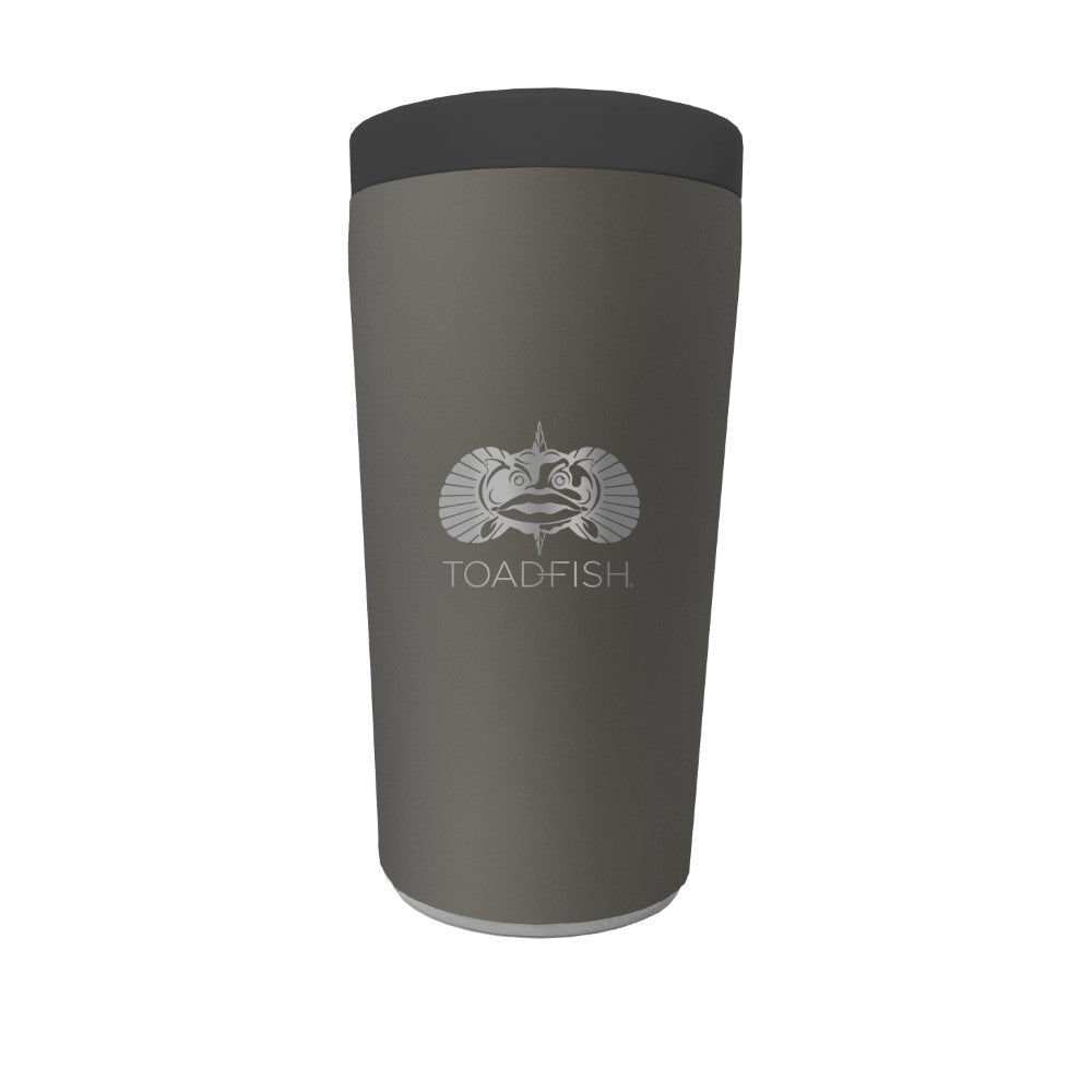 Toadfish Non - Tipping Universal Can Cooler - Graphite - 7