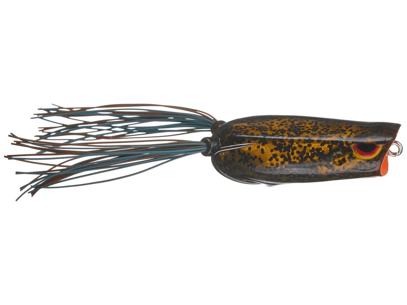 SPRO Bronzeye Frog Popper 60 - Green Pumpkin - 3