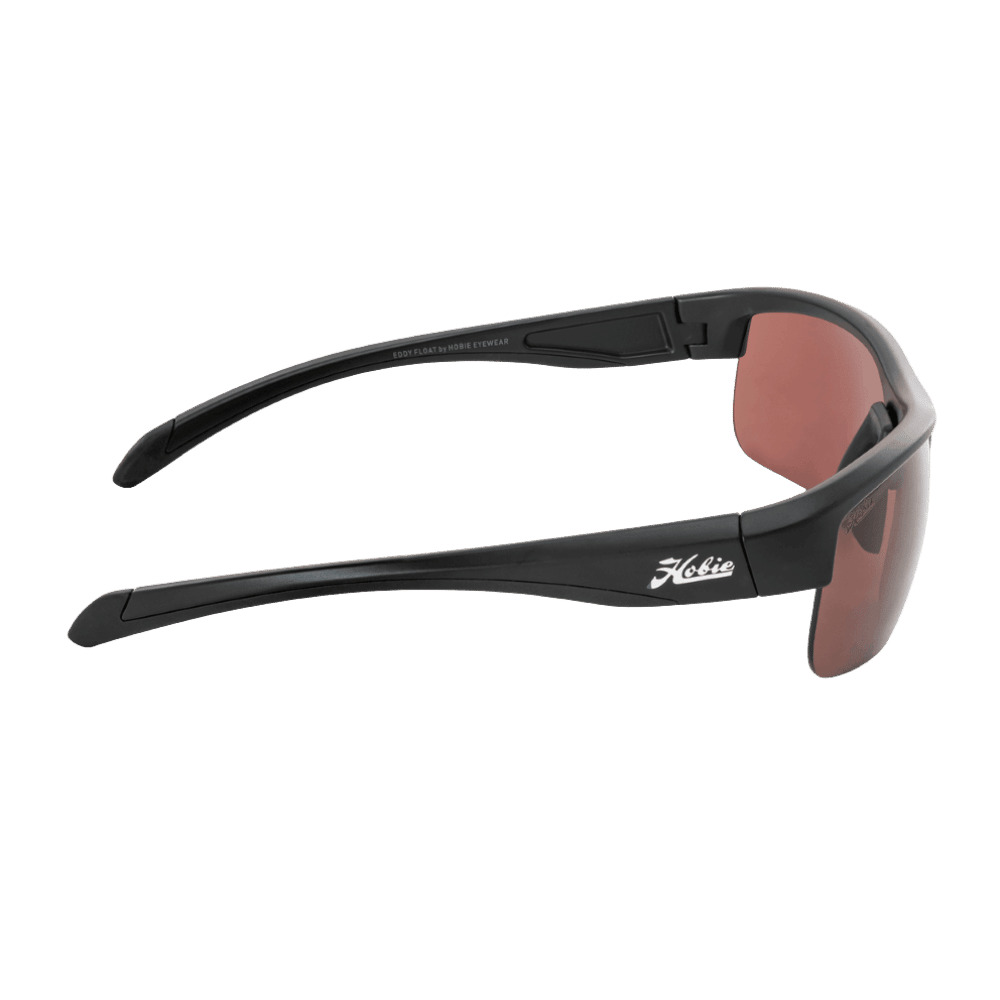 Hobie Eyewear Eddy Float Satin Black Frame With Polarized Copper Lens - 3