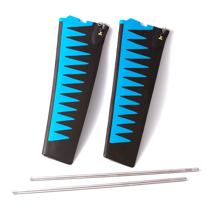 Hobie GT V2 St-Turbo Fin Upgrade Kit (14 Inch Long) - Blue - 3