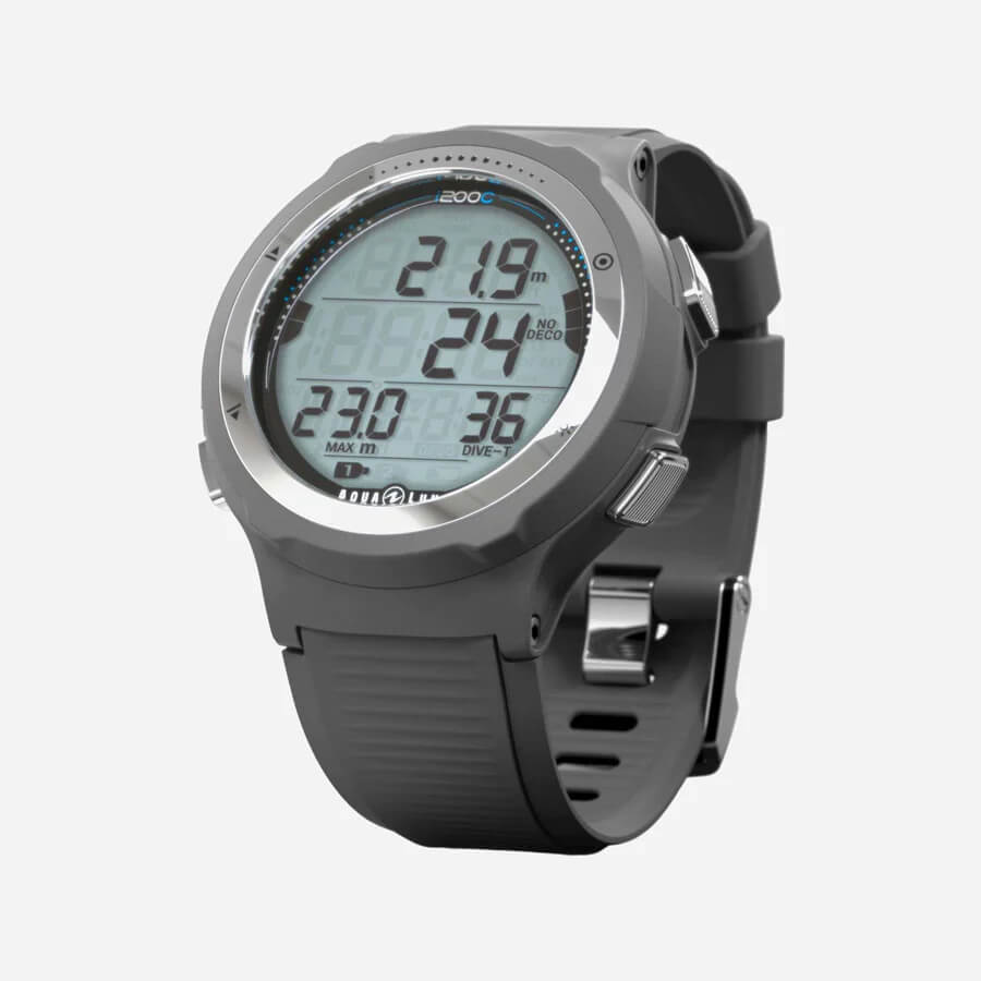 Aqualung I200C Wrist Watch Dive Computer - Charcoal - 3