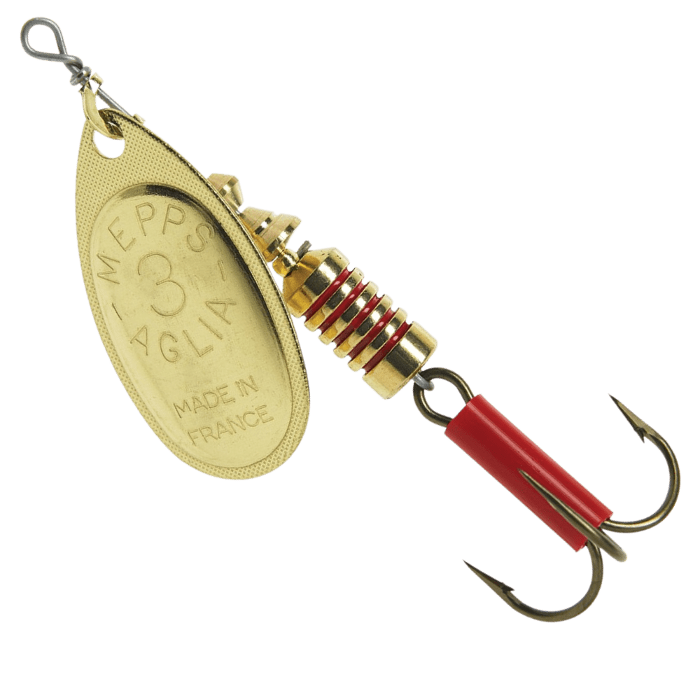 Mepps Aglia - Trout Spinning Lure - Fire Tiger 1 Tailed - 1