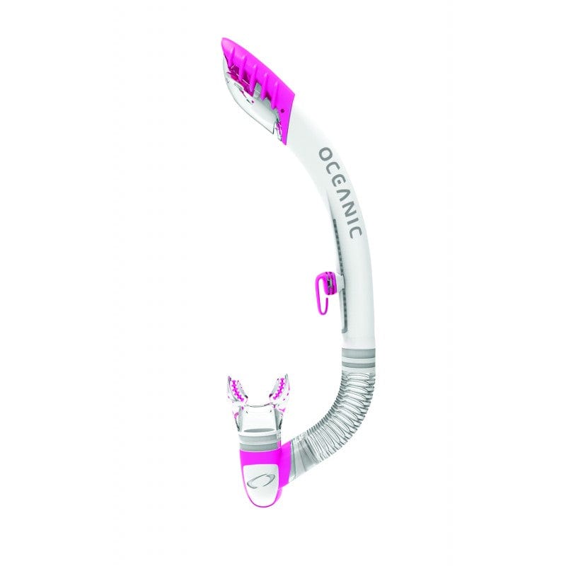 Oceanic Ultra Dry 2 Snorkel - White/Pink - 2