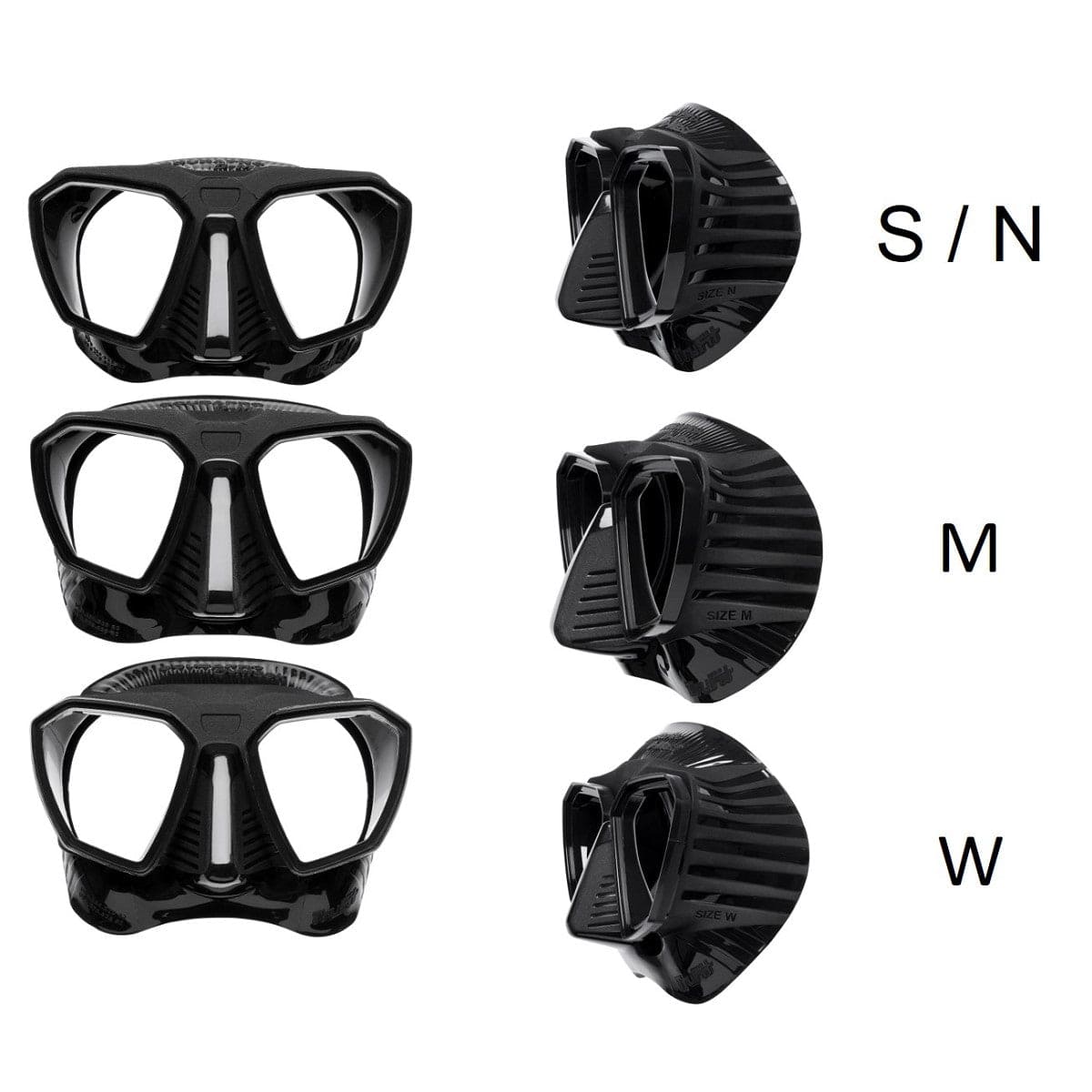 Scubapro D-Mask Scuba Diving Mask - Blue- Black Skirt - 28