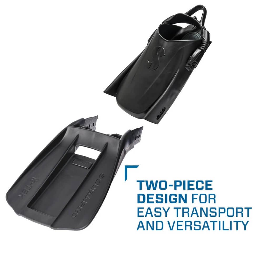 Scubapro S-TEK Open Heel Diving Fin - XS - 2