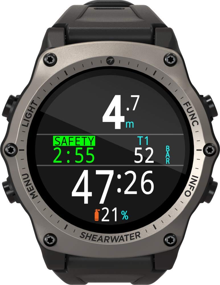 Shearwater Teric Watch Computer - Silver Bezel - 2