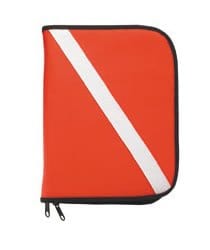 Trident 3 Ring Zipper Binder With Dive Flag – New England Dive