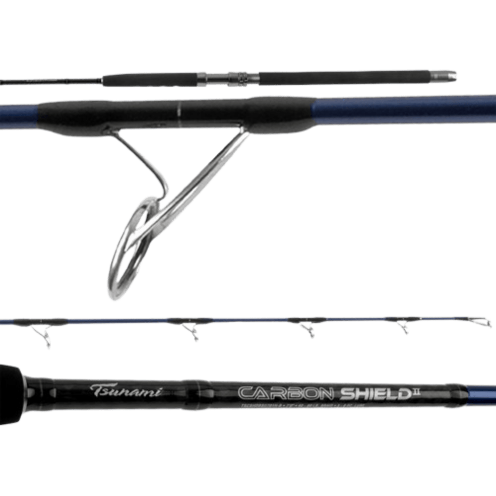 Tsunami Carbon Shield II Conventional Boat Rod - 1