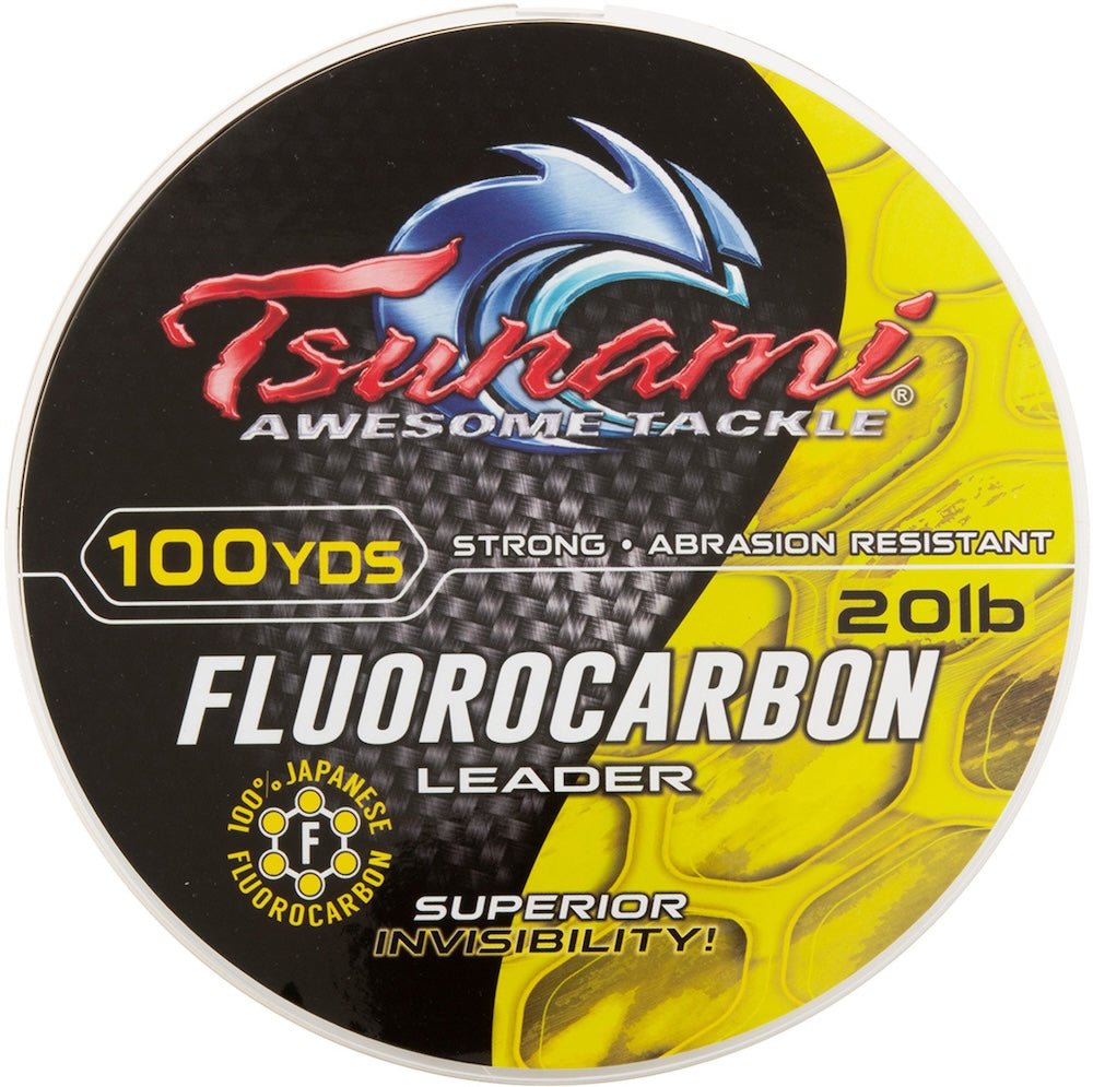 Tsunami Fluorocarbon Leader 100 Yards - 20 - 1
