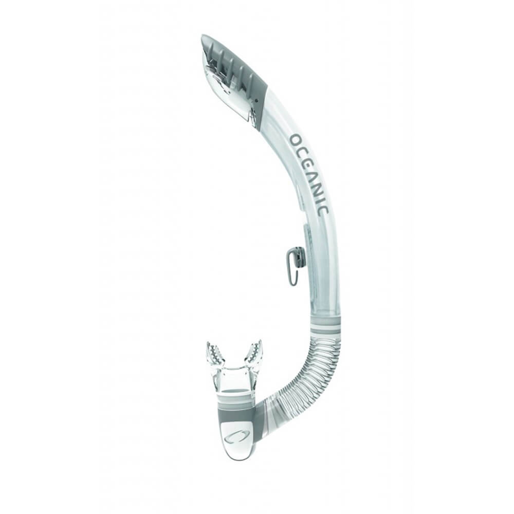 Oceanic Ultra Dry 2 Snorkel - Clear/Titanium - 8