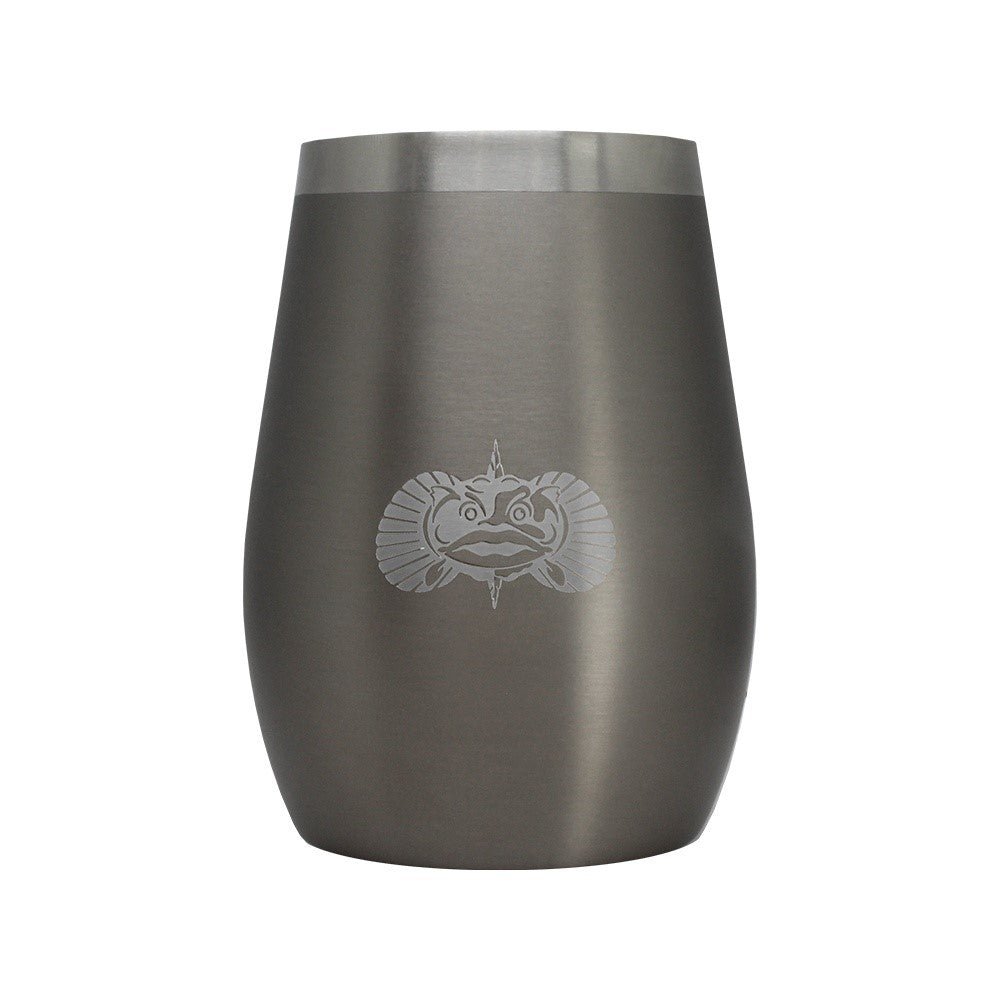Toadfish Non - Tipping 10oz Wine Tumbler - Graphite - 3
