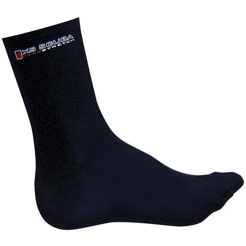 XS Scuba Lycra Socks - Black - 3