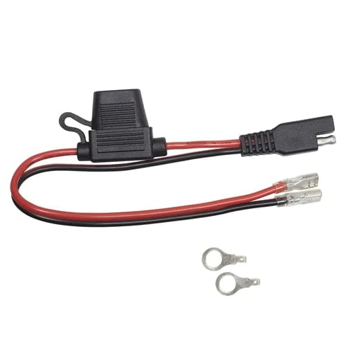 Yak-Power Battery Terminal Connector W/ 12 Inches Pig Tail (SAE To Spade) - Yak-Power Battery Terminal Connector W/ 12 Inches Pig Tail (SAE To Spade) - 1