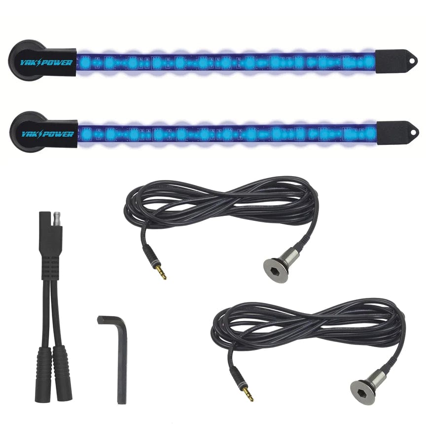 Yak-Power 2pc LED light Kit (10in) - Blue - 2