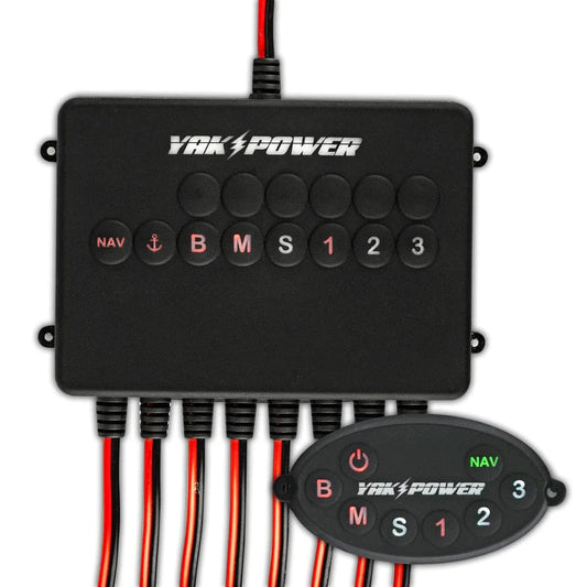 Yak-Power Wireless 8 Circuit Digital Switcher With Integrated Bluetooth - Yak-Power Wireless 8 Circuit Digital Switcher With Integrated Bluetooth - 1