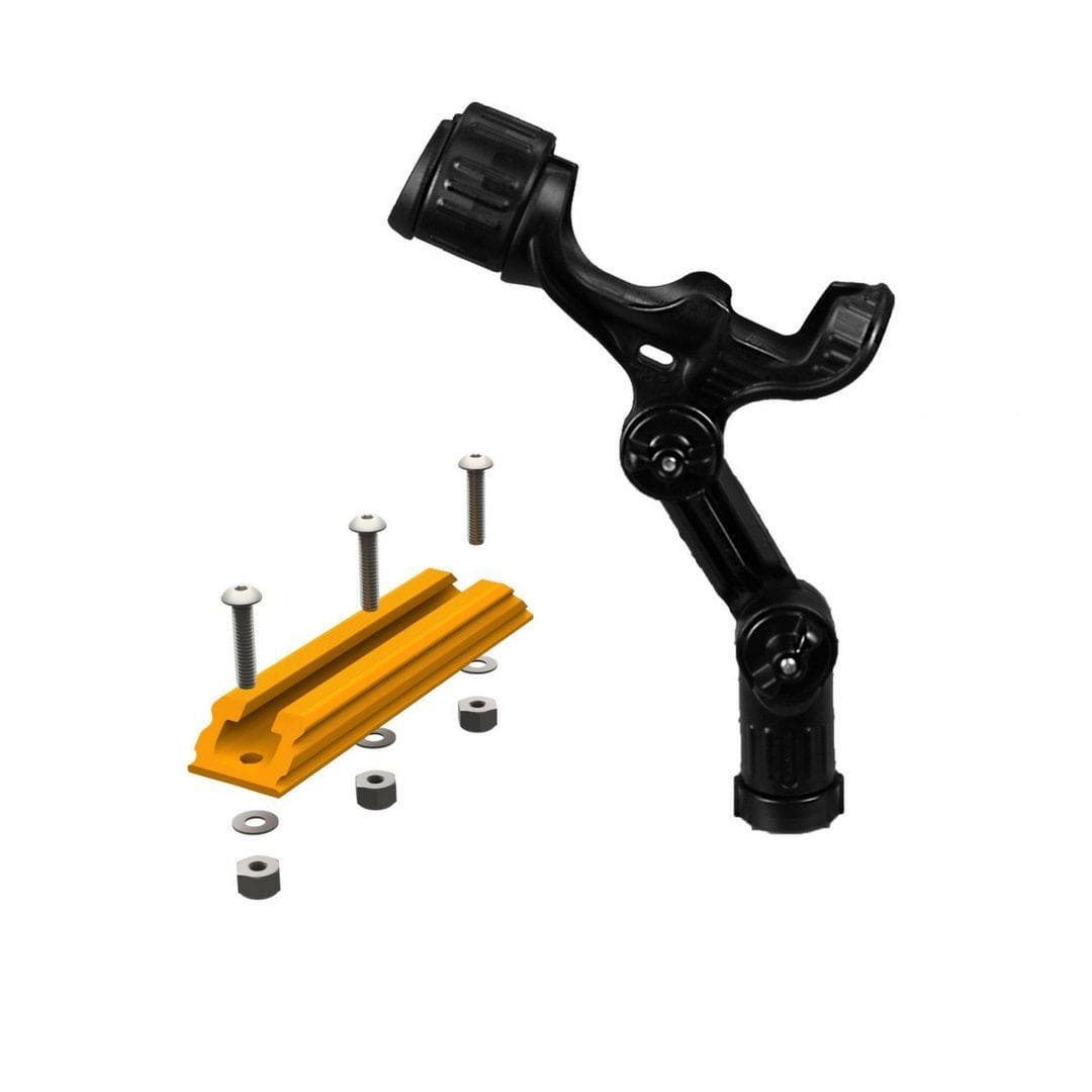 YakAttack Omega Pro Rod Holder with LockNLoad Track Mounting Base - YakAttack Omega Pro Rod Holder with LockNLoad Track Mounting Base - 1