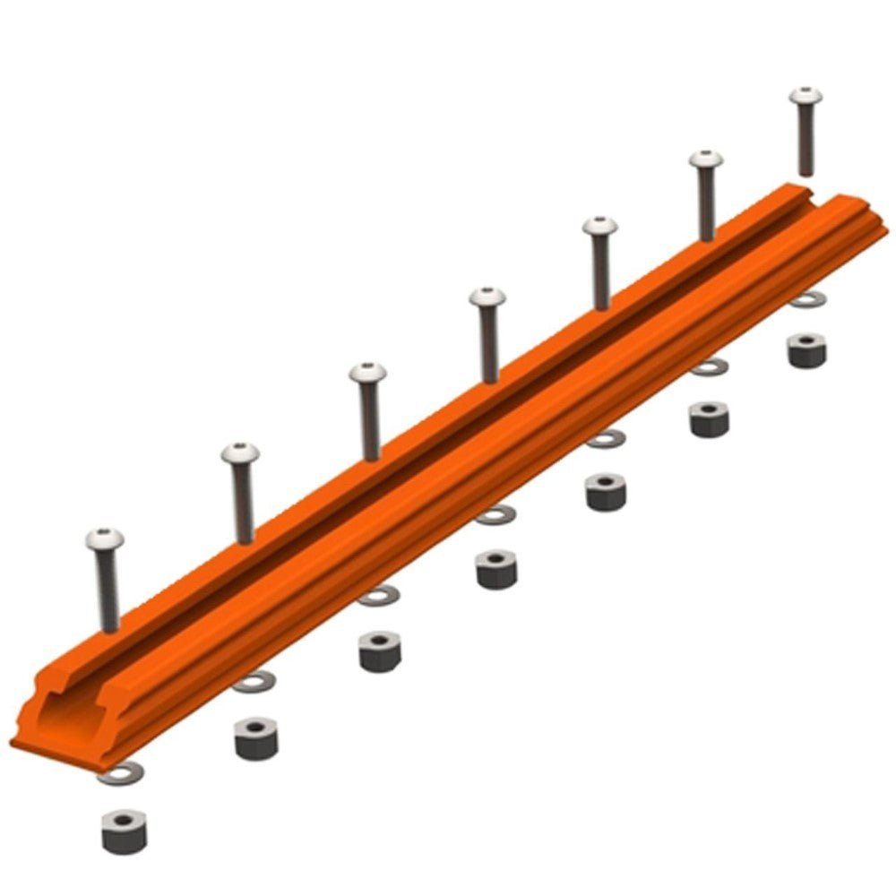 YakAttack GearTrac SpectraLite Orange - Orange 12in. incl SS Hardware - 3