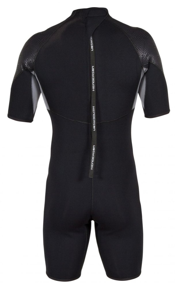 Henderson 3mm Mens Thermoprene Pro Back Zip Shorty - XXL - 2